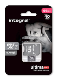 Integral 64GB UltimaPro MicroSDXC Classe 10